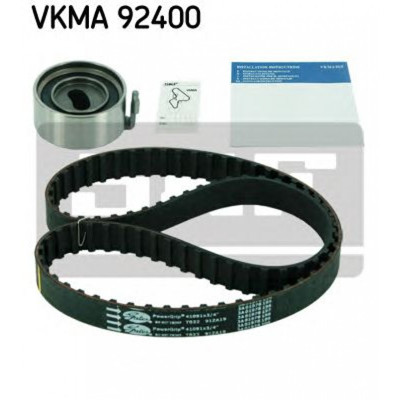 VKMA 92400 SKF Комплект (ремінь+ролики)